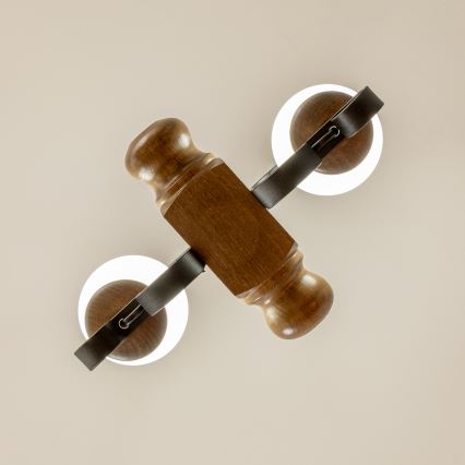 Brilagi - Пендел RUSTIC 2xE14/40W/230V бук/орех