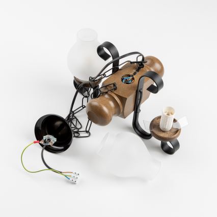 Brilagi - Пендел RUSTIC 2xE14/40W/230V бук/орех