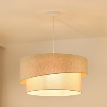 Brilagi - Пендел SHINE 1xE27/15W/230V Ø 50 см кремав