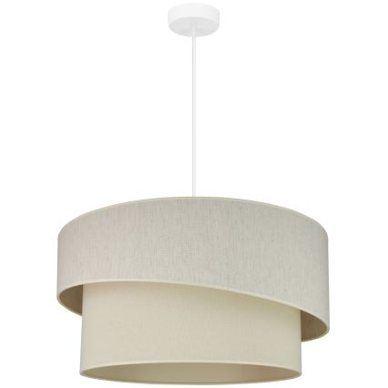 Brilagi - Пендел SHINE 1xE27/15W/230V Ø 50 см кремав
