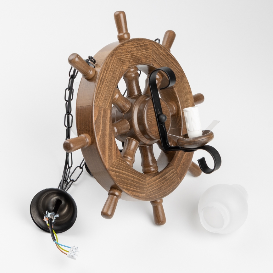 Brilagi - Пендел TIMONA 2xE14/40W/230V бук/орех