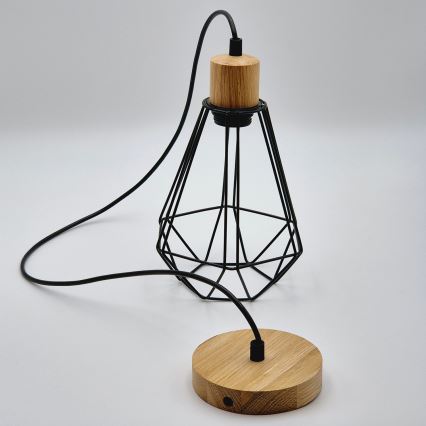Brilagi - Пендел WOODY BASKET 1xE27/60W/230V дъб