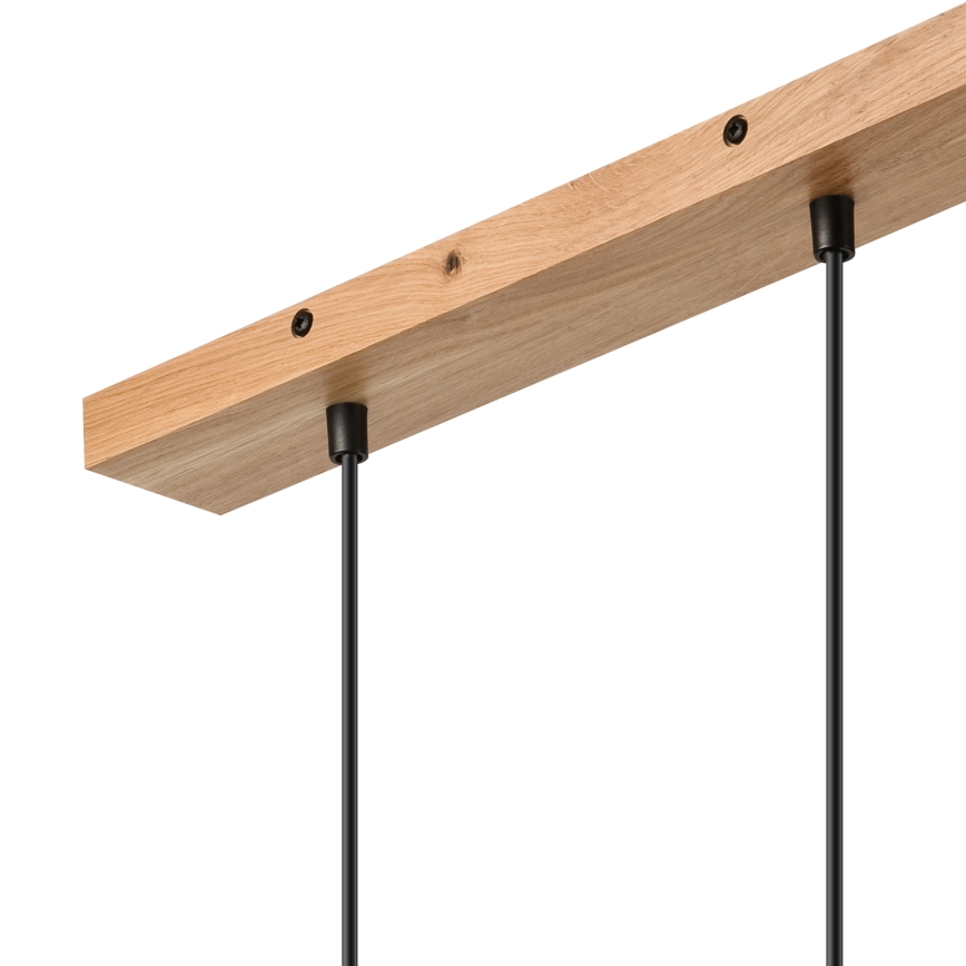 Brilagi - Пендел WOODY BASKET 2xE27/60W/230V дъб