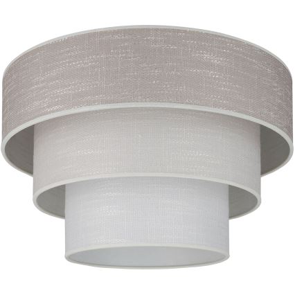 Brilagi - Плафон ALASKA LUNETA 1xE27/15W/230V Ø 45 см сив/кремав