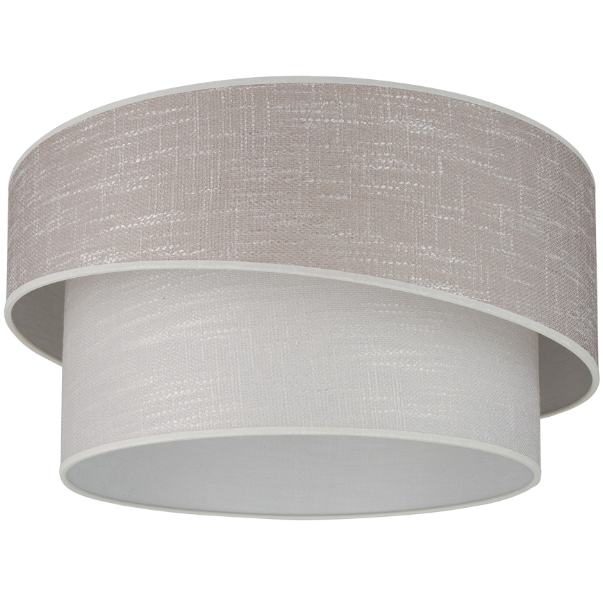 Brilagi - Плафон DOVER SHINE 1xE27/15W/230V Ø 50 см сив/кремав