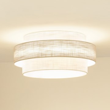 Brilagi - Плафон DOVER SPACE LED/12W/230V Ø 50 см сив/кремав
