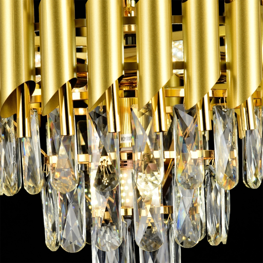 Brilagi - Плафон ECLIPSE 5xE14/10W/230V Ø 38 см, златист