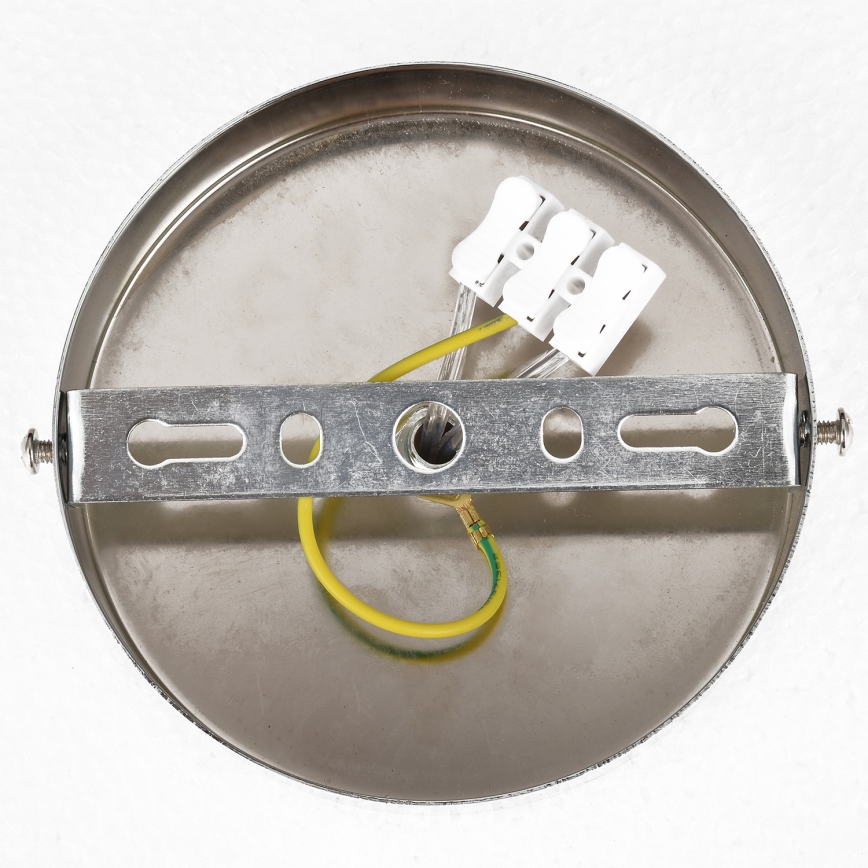 Brilagi - Плафон ECLIPSE 7xE14/10W/230V диаметър 48 см сребрист