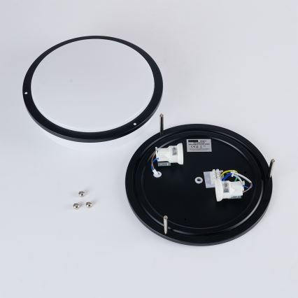 Brilagi - Плафон ELARO 2xE27/40W/230V Ø 26 cm черен