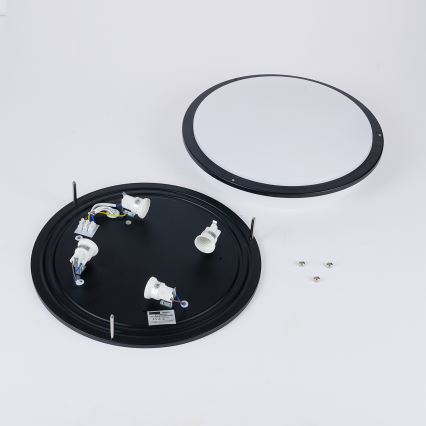 Brilagi - Плафон ELARO, 4 x E27, макс. 40 W, 230 V, Ø 41 см, черен