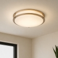 Brilagi - Плафон ELARO 4xE27/40W/230V Ø 41 см, златист