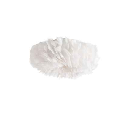 Brilagi - Плафон FEATHER 3xE27/40W/230V Ø 40 см бял