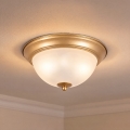 BRILAGI - Плафон FRESCO 2xE27/40W/230V пр. 28 см, златист