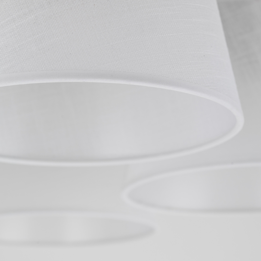 Brilagi - Плафон LATTE 5xE27/15W/230V бор/бял