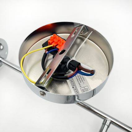 Brilagi - Плафон MALONY 4xE14/20W/230V лъскав хром