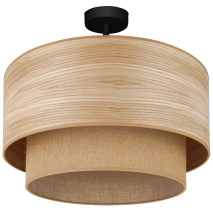 Brilagi - Плафониера MONTANA BOHO 1xE27/15W/230V Ø 45 см кафяво