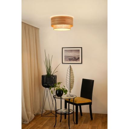 Brilagi - Плафон MONTANA BOHO 1xE27/15W/230V Ø 45 см кафяв