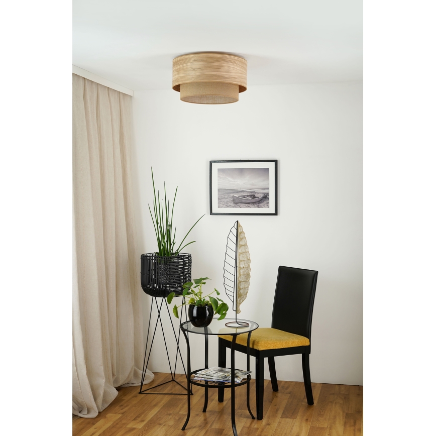 Brilagi - Плафон MONTANA BOHO 1xE27/15W/230V Ø 45 см кафяв