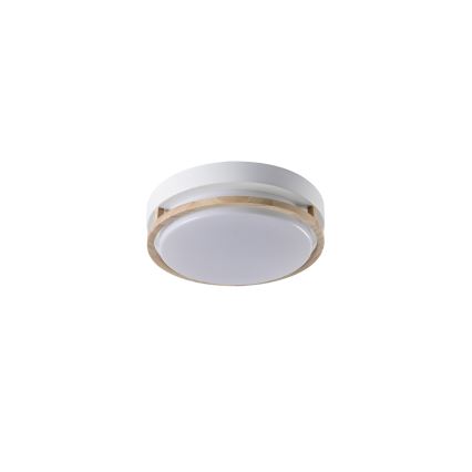 Brilagi - Плафон ORINO 2xE27/40W/230V Ø 27 см, бял/дъб