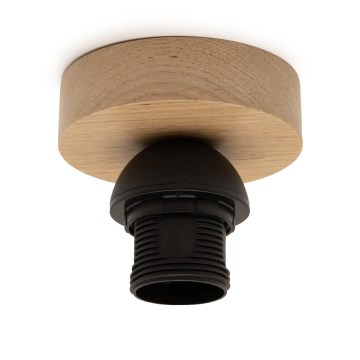 Brilagi - Плафон PARTY 1xE27/60W/230V Ø 10 см, дъб