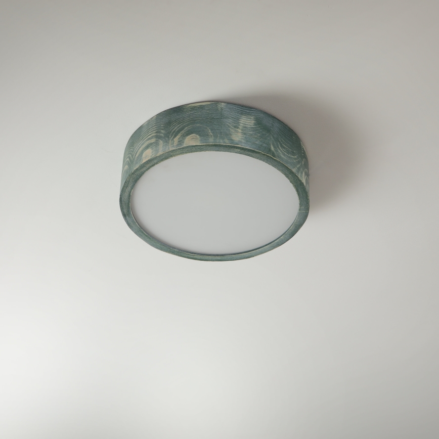 Brilagi - Плафон PINO 1xE27/15W/230V бор/зелен Ø 27,5 см