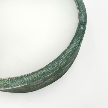 Brilagi - Плафон PINO 1xE27/15W/230V бор/зелен Ø 27,5 см