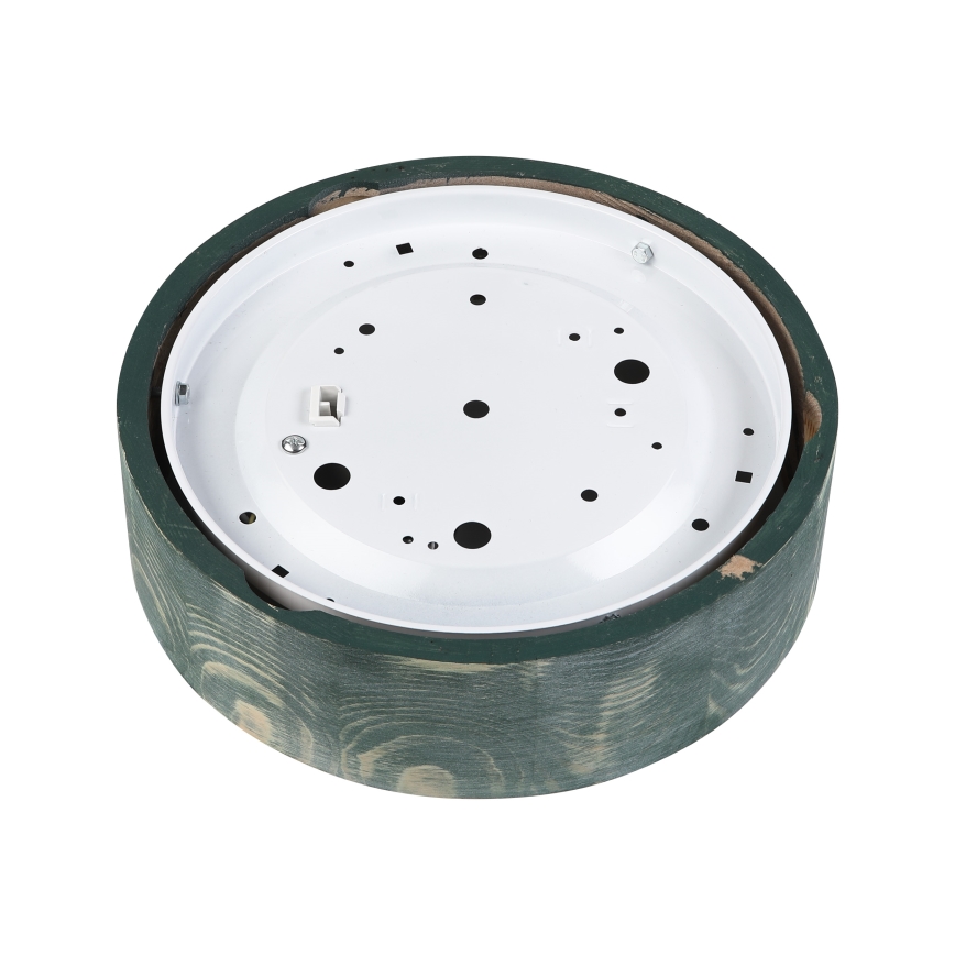 Brilagi - Плафон PINO 1xE27/15W/230V бор/зелен Ø 27,5 см