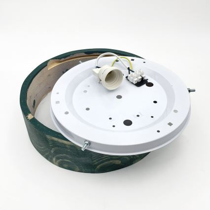 Brilagi - Плафон PINO 1xE27/15W/230V бор/зелен Ø 27,5 см