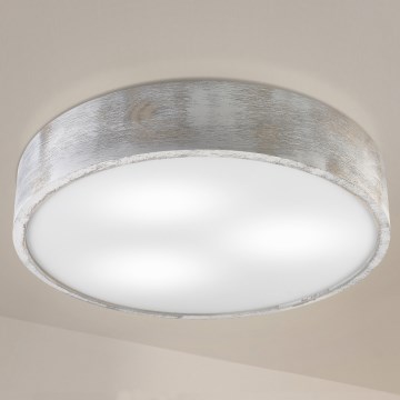 Brilagi - Плафон PINO 3xE27/15W/230V бор/сребрист Ø 47,5 cm