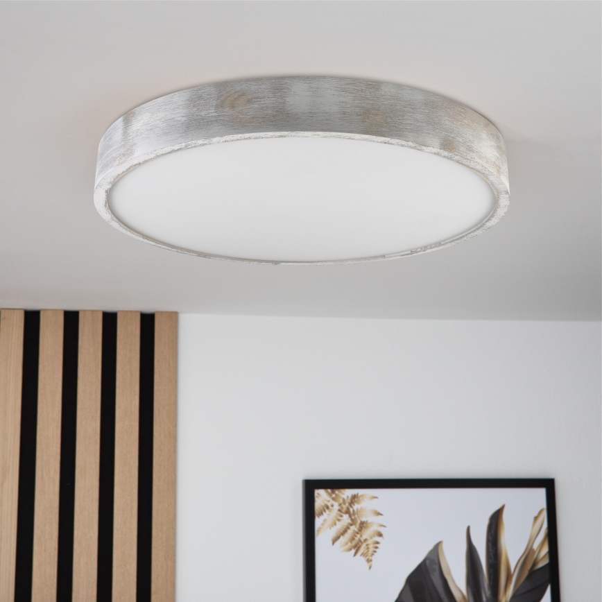 Brilagi - Плафон PINO 3xE27/15W/230V бор/сребрист Ø 47,5 cm