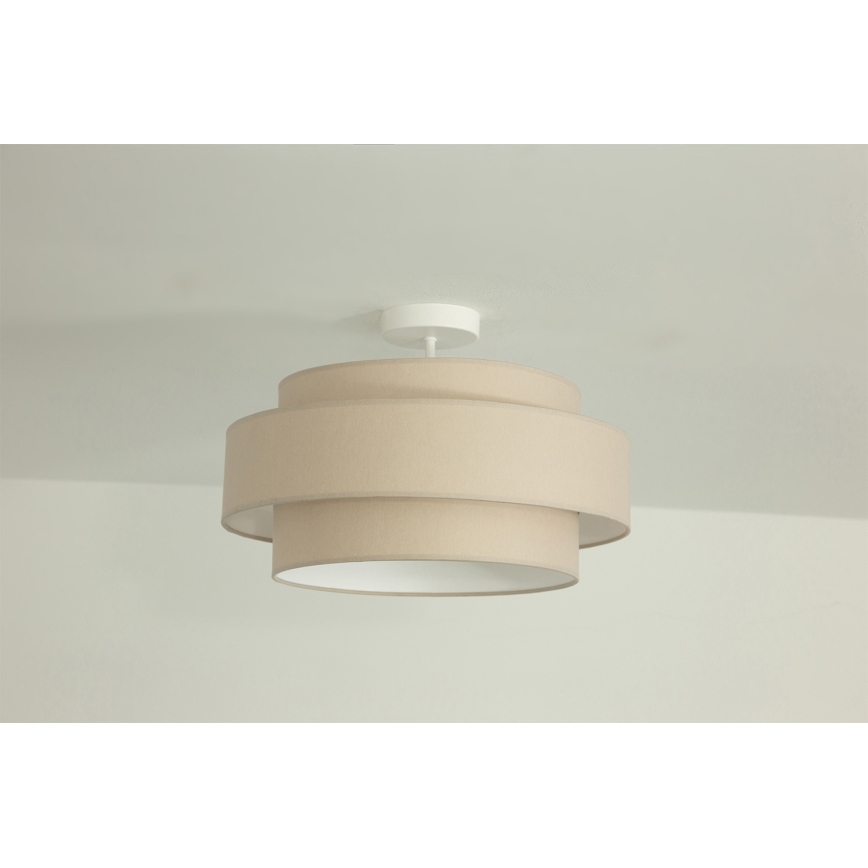 Brilagi - Плафон RESNA 1xE27/60W/230V Ø 40 см бежов