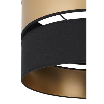 Brilagi - Плафон ROYAL 1xE27/15W/230V Ø 40 см черен/златист