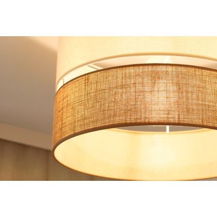 Brilagi - Плафониера ROYAL YUTE 1xE27/15W/230V Ø 40 см бежово/кремаво