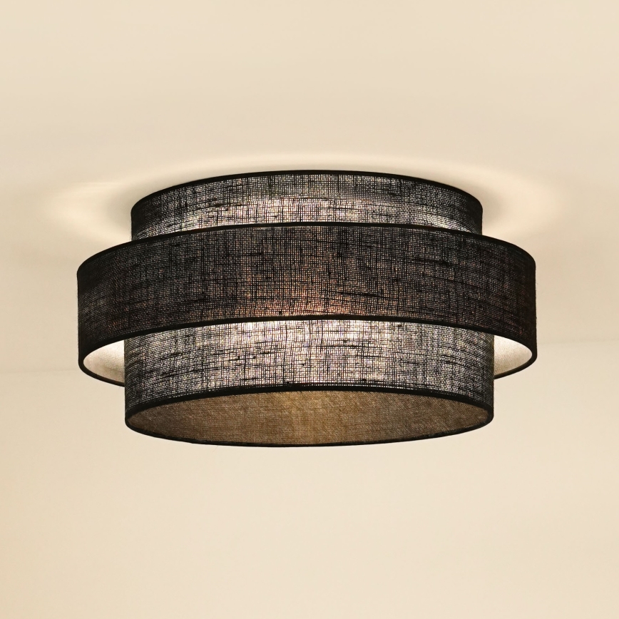 Brilagi - Плафон SPACE YUTE LED/12W/230V Ø 50 см 3000K/4000K/6400K черен