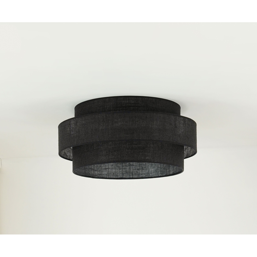 Brilagi - Плафон SPACE YUTE LED/12W/230V Ø 50 см черен