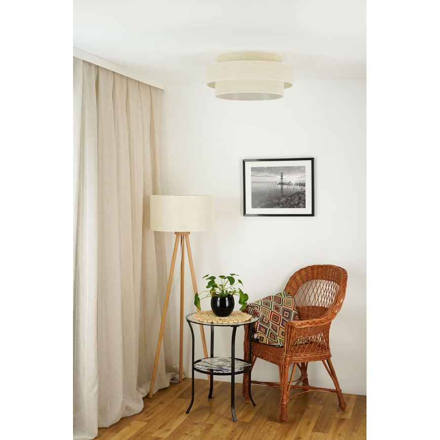 Brilagi - Плафон SPACE YUTE LED/12W/230V Ø 50 см 3000K/4000K/6400K кремав