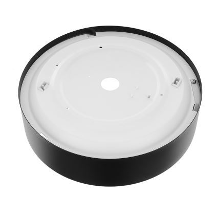 Brilagi - Плафон със сензор CLARE 2xE27/24W/230V Ø 30 см черен