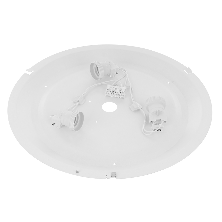 Brilagi - Плафон със сензор CLARE 3xE27/24W/230V Ø 40 см сив