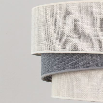 Brilagi - Плафон TRIO 1xE27/60W/230V Ø 40 см кремав/сив