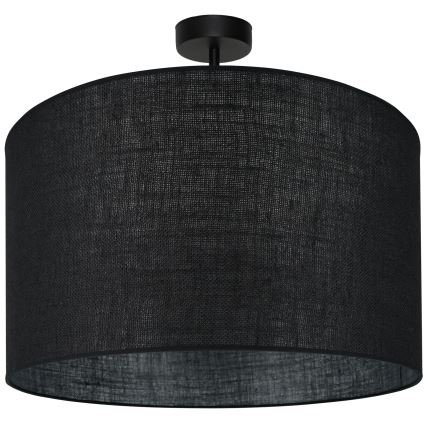 Brilagi - Плафониера TUBES ROLLER 1xE27/15W/230V Ø 50 см, черна