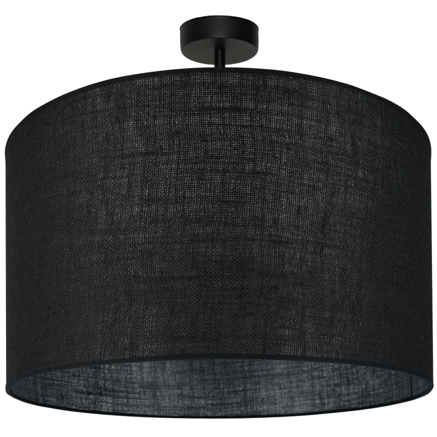 Brilagi - Плафониера TUBES ROLLER 1xE27/15W/230V Ø 50 см, черна