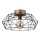 Brilagi - Плафон WOODY BASKET 1xE27/60W/230V дъб орех