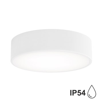 Brilagi - Плафон за баня CLARE 2xE27/24W/230V Ø 30 см бял IP54