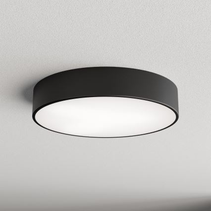 Brilagi - Плафон за баня CLARE 3xE27/24W/230V Ø 40 см черен IP54
