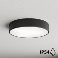Brilagi - Плафон за баня CLARE 3xE27/24W/230V Ø 40 см черен IP54