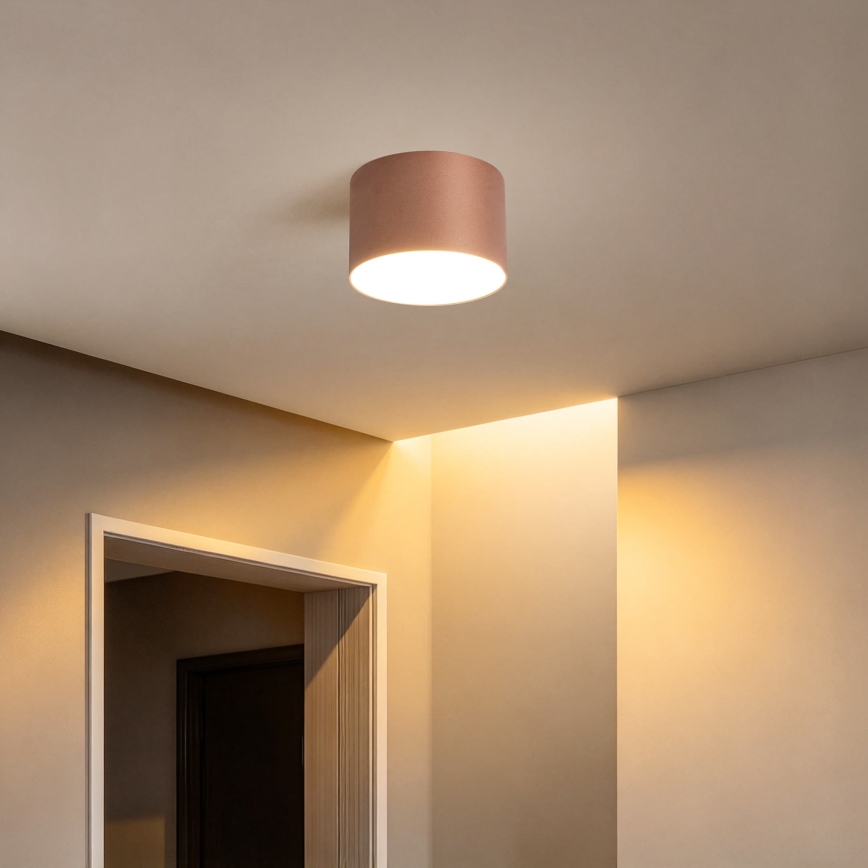BRILAGI - Таванно осветително тяло за баня FORIS LED/9W/230V Ø 9 см бронзово IP44 CRI 90