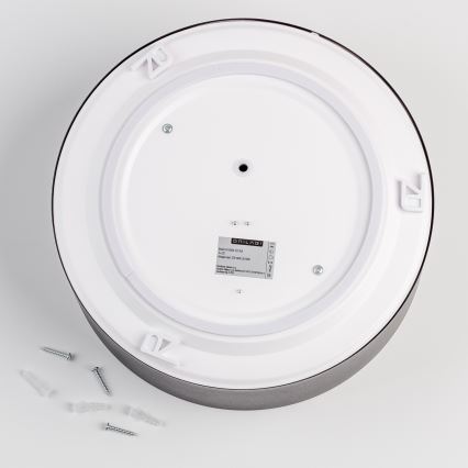 Brilagi - Плафон за баня POOL 2xE27/15W/230V Ø 30 см IP54 черен