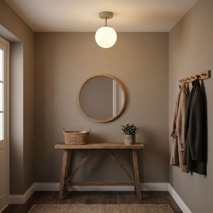 Brilagi - Плафон за таван 1xE27/60W/230V бежово/златно