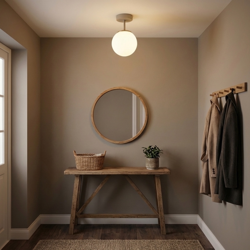 Brilagi - Плафон за таван 1xE27/60W/230V бежово/златно