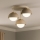 Brilagi - Плафонен полилей 3xE27/60W/230V бежово/златисто